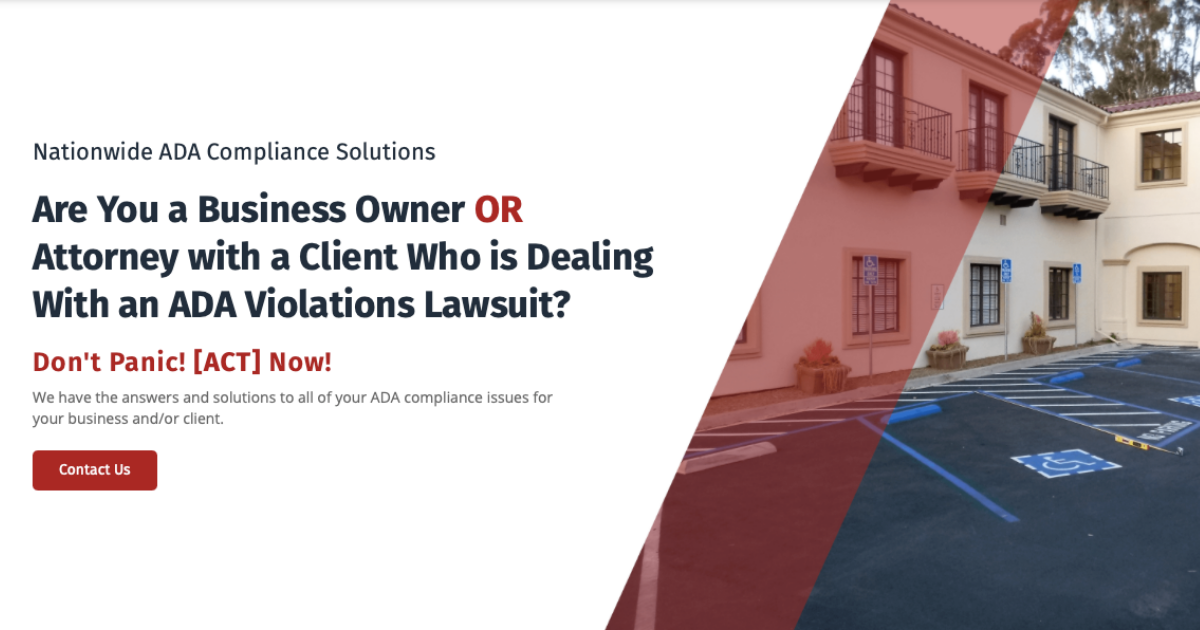 ADA Compliance Team, Inc. [ACT]